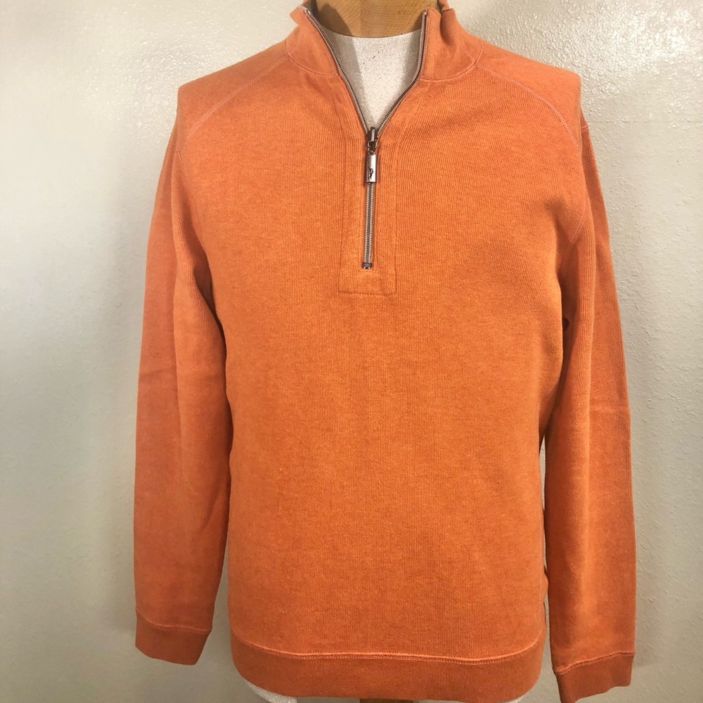 Tommy Bahama Men's Flipside Half-Zip Sweater